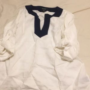 Ralph Lauren Navy and white tunic